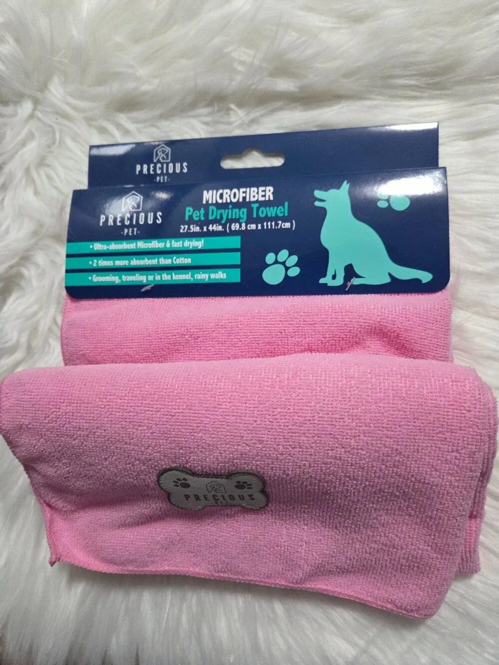 Precious Pet Microfiber Pet Drying Towel